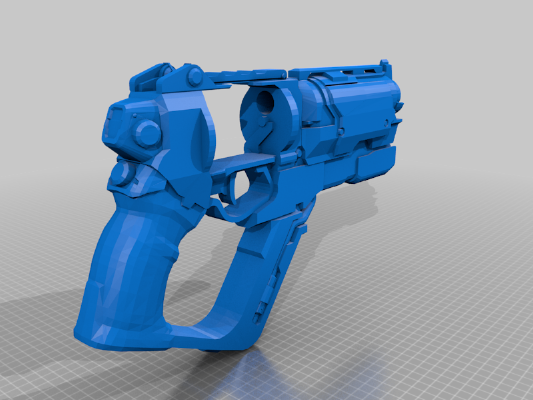 Korolev Hammer from The Cycle: Frontier | 3d print model