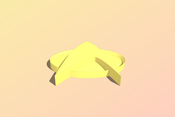 Star Trek TNG Combadge | 3d print model