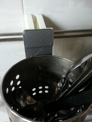 Wet Utensils directly drip into sink | 3d print model