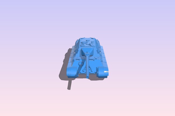 Jagdtiger tank | 3d print model