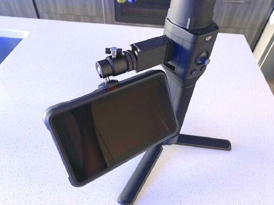 DJI Ronin S Cold Shoe Extension | 3d print model