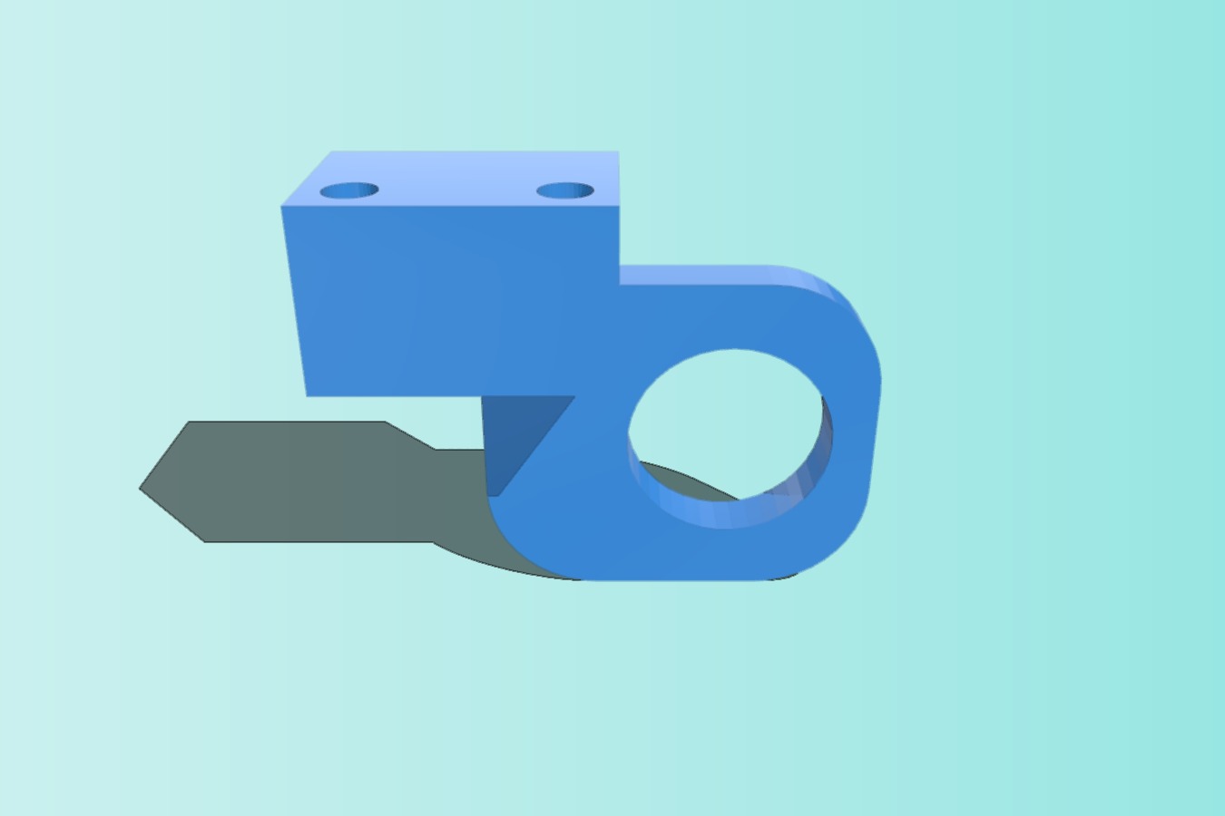Prusa i3 Rework capazitive_inductive Z-Probe Holder