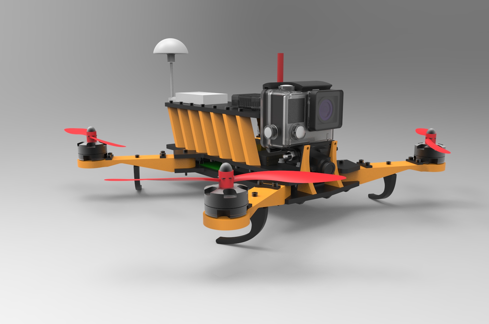 Ipi quadcopter - racing drone - 250 type