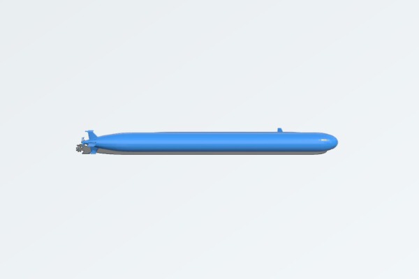 Ohio Class Sub | 3d print model
