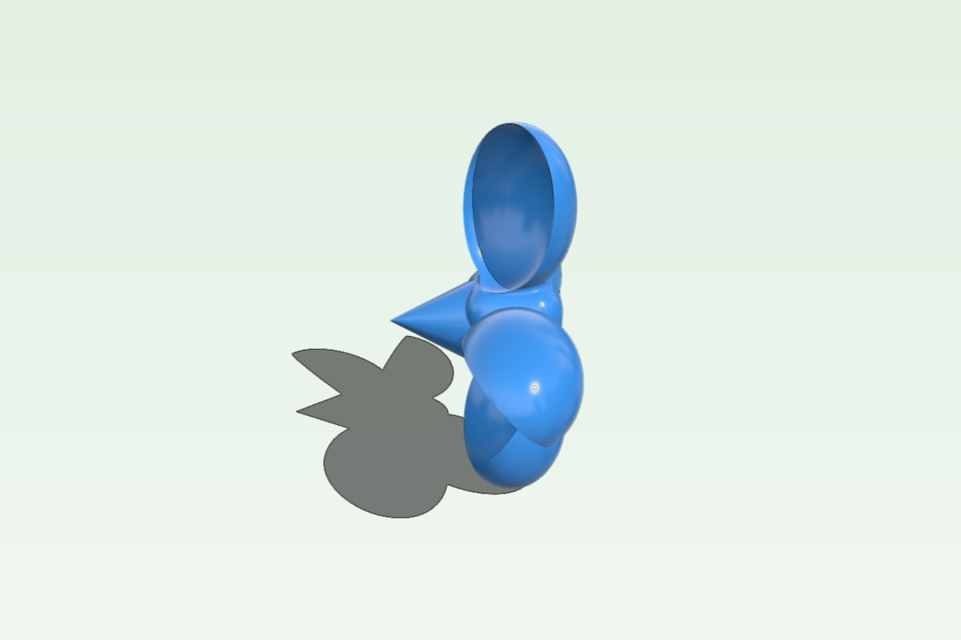 MakerTree 3D: A small screw-on propeller