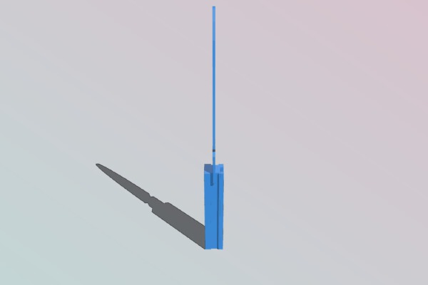 Ranger's Apprentice Throwing Knife | 3d print model