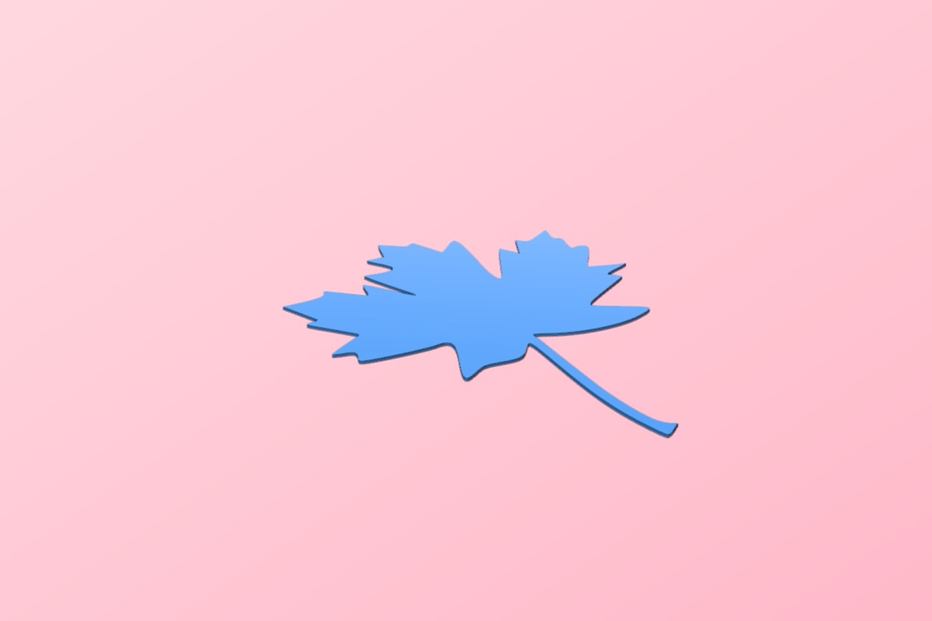 Maple Leaf Silhouette