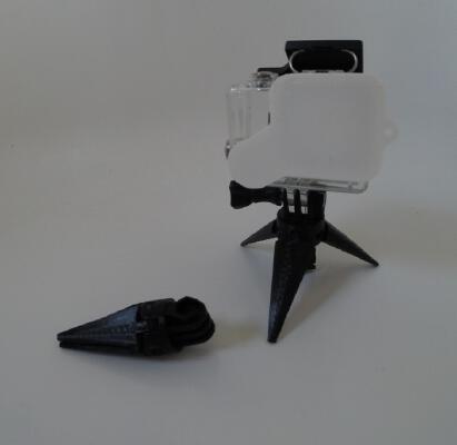 Mk2 ground spike_tripod for gopro | 3d print model