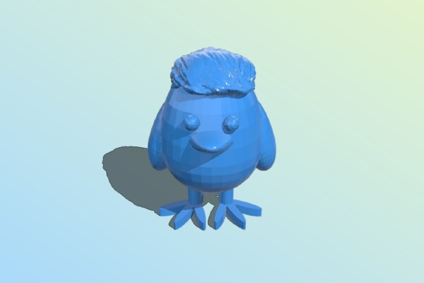 Chicken Trump | 3d print model