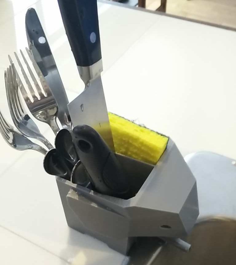 Jumbo Elephant Cutlery Drainer remix