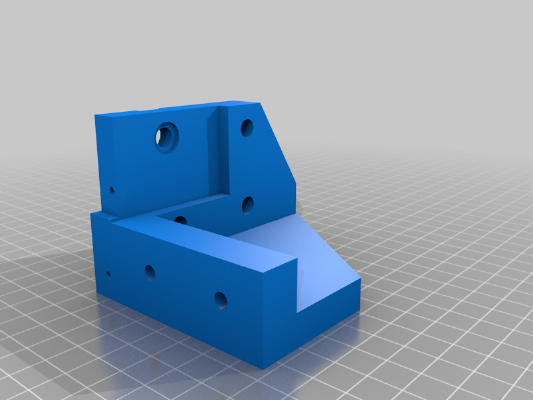 30mm Stepper Bracket Raise for Wanhao Duplicator i3, Cocoon Create, and Maker Select | 3d print model