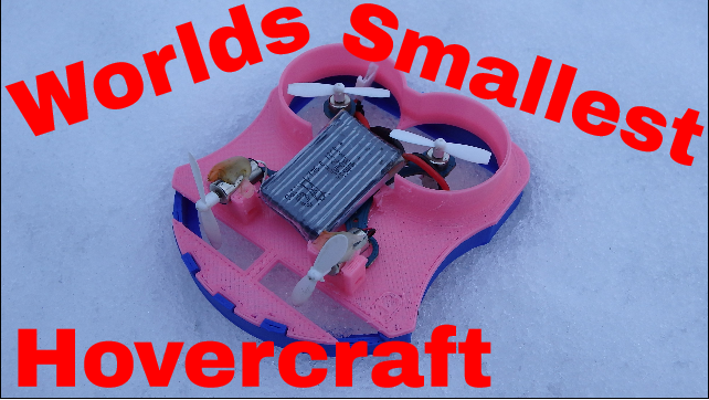 World smallest hovercraft | 3d print model