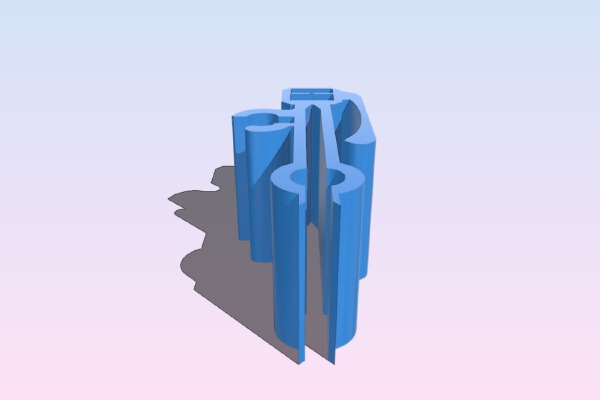 Squeegee_Comb-Pocket-Clip | 3d print model