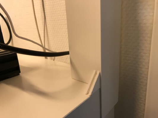 IKEA LACK No hardware with holder | 3d print model