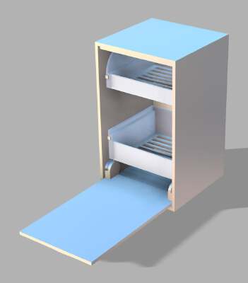 Dishwasher for doll house | 3d print model