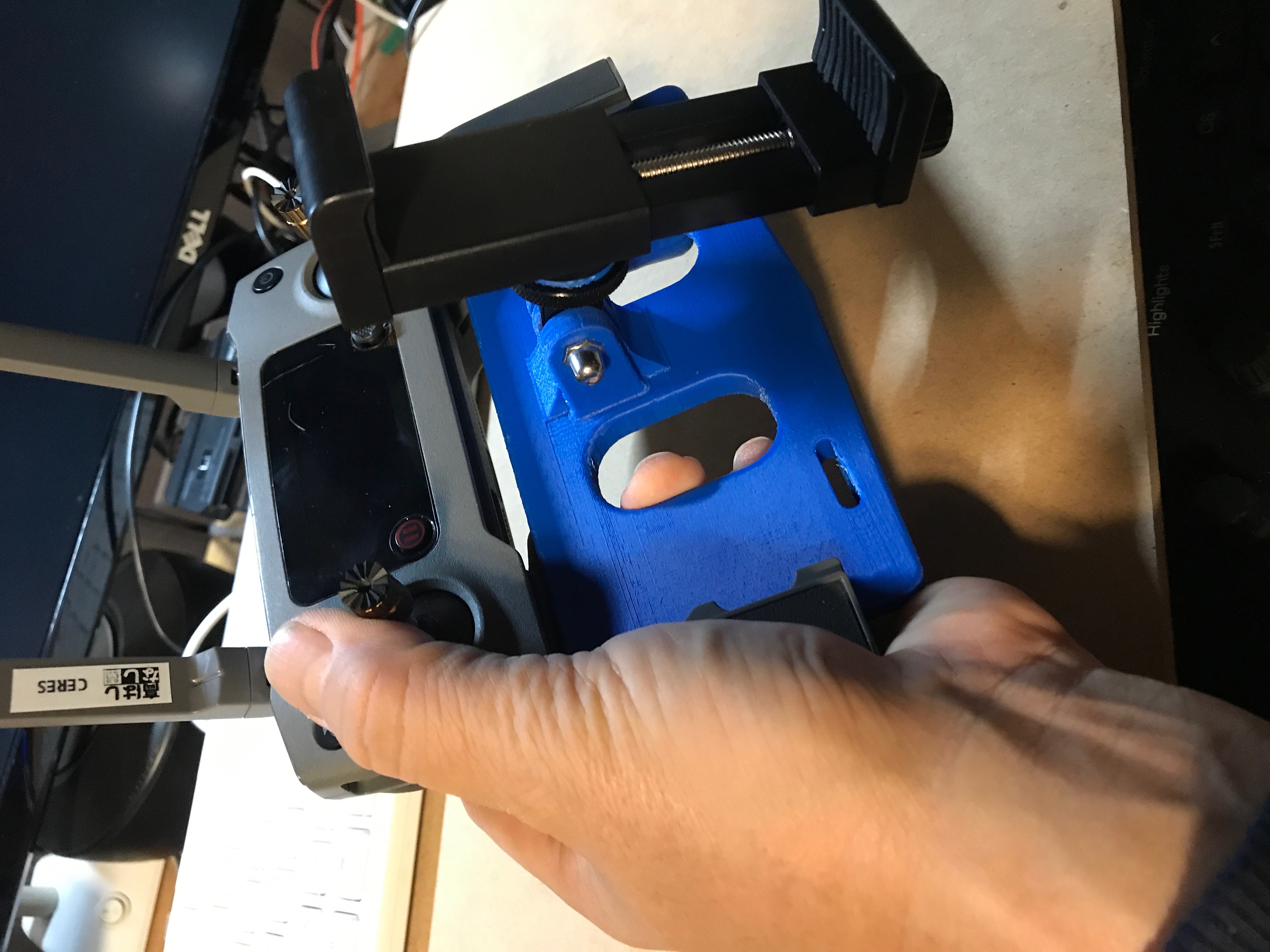 Large SmartPhone mounter for Mavic,Spark