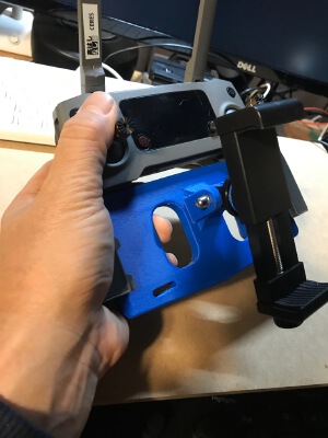 Large SmartPhone mounter for Mavic,Spark | 3d print model