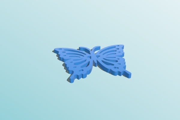 Butterfly 9 | 3d print model