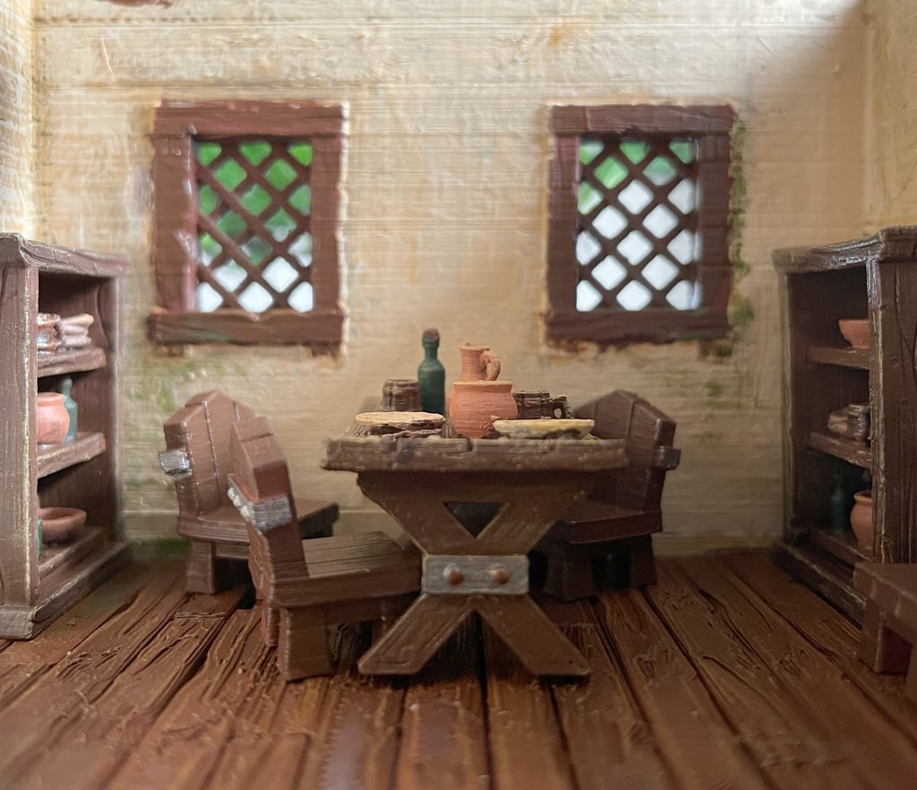 Tavern table set