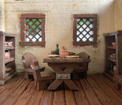 Tavern table set | 3d print model