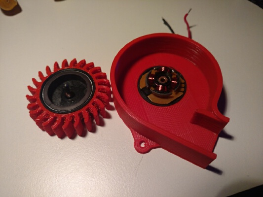 Radial Fan | 3d print model