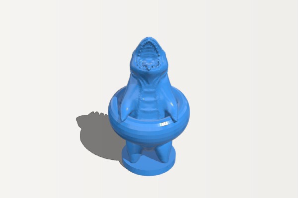 Godzill baby and car tire | 3d print model