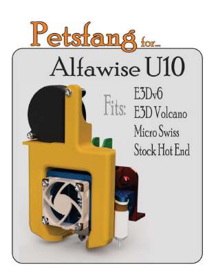 Petsfang Duct for Alfawise U10 | 3d print model