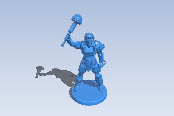 Man-At-Arms - Masters Of The Universe - Miniature | 3d print model