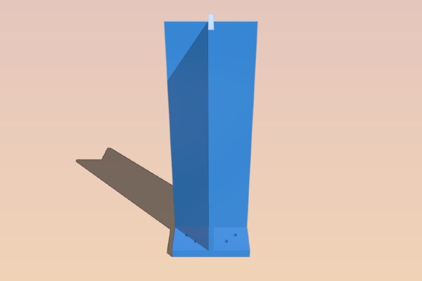 SOLAR TRACKER v2 -  Support for LDR sensors plus base - Arduino | 3d print model