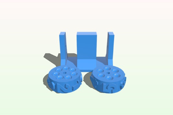 Gaslands Hazard & Gear Counter | 3d print model