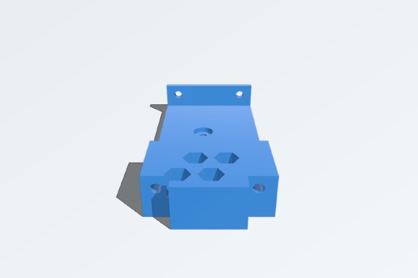Geetech MK8 Extruder Mount | 3d print model