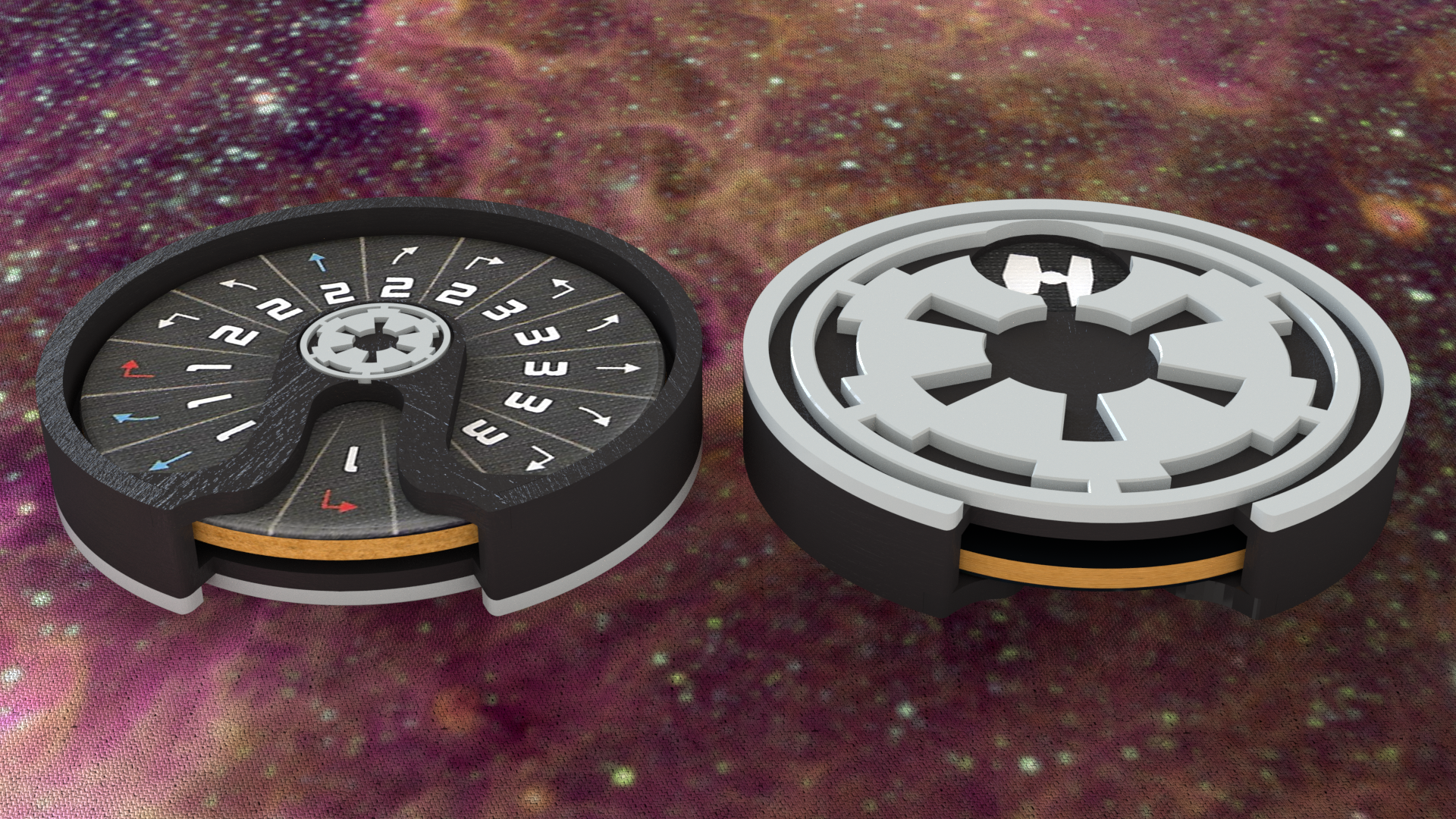 [WIP] - SW X-WING THE MINIATURE GAME - GALACTIC EMPIRE MANEUVER DIAL