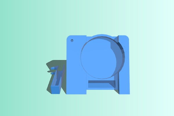 LG G Watch R charging stand | 3d print model