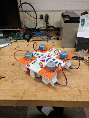 "Swerve" Drive Robot | 3d print model