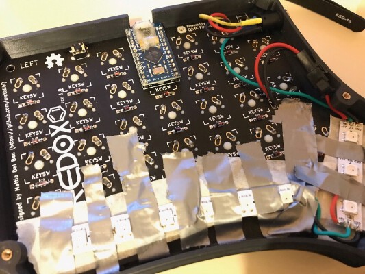 Travel-friendly Redox Keyboard | 3d print model