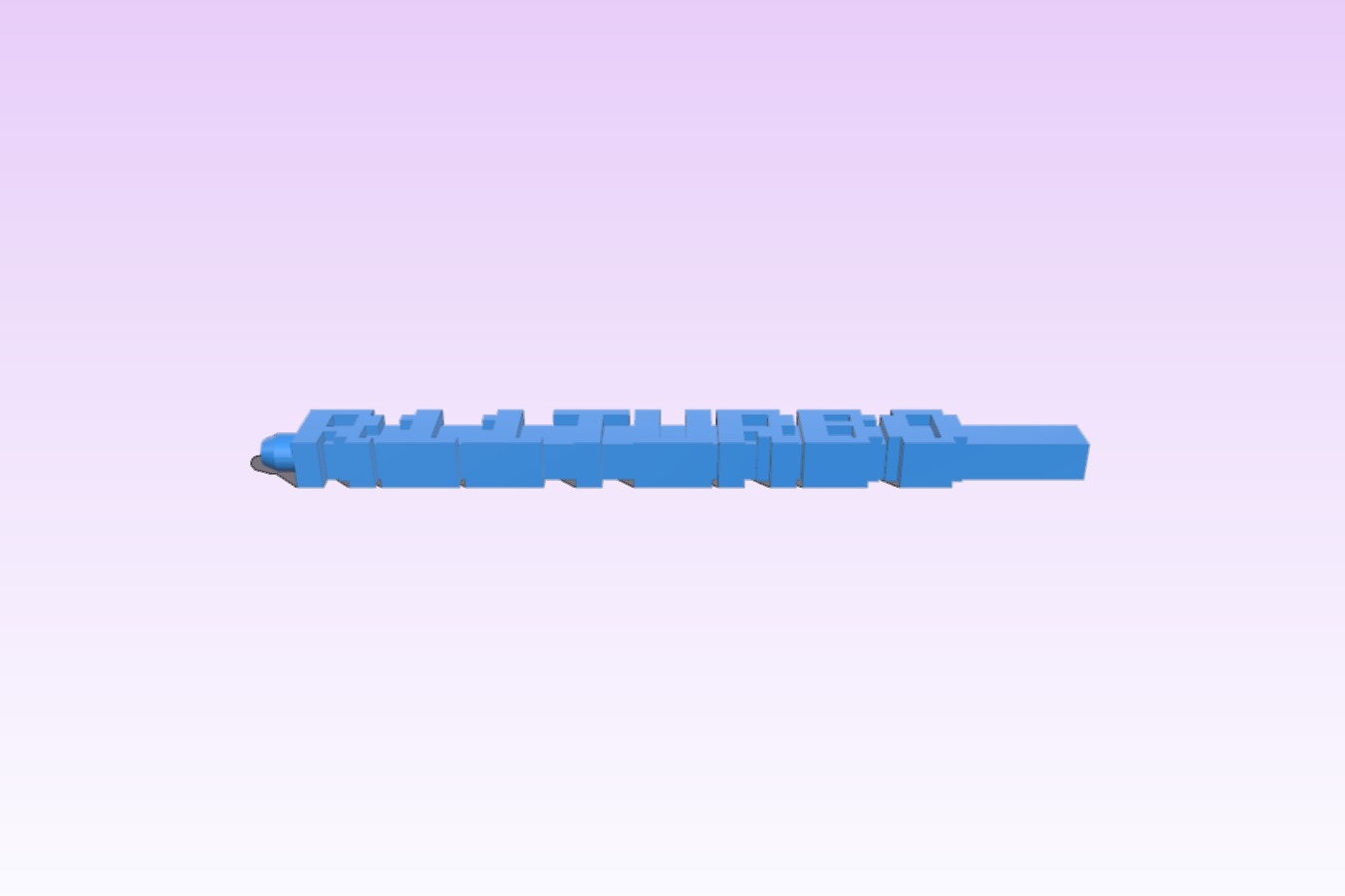 My Customized RR 11etro Font Word Pen