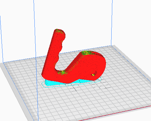 Bed Handle and Camera Mount for Creality Ender 3 Stock Carriage Plate | 3d print model