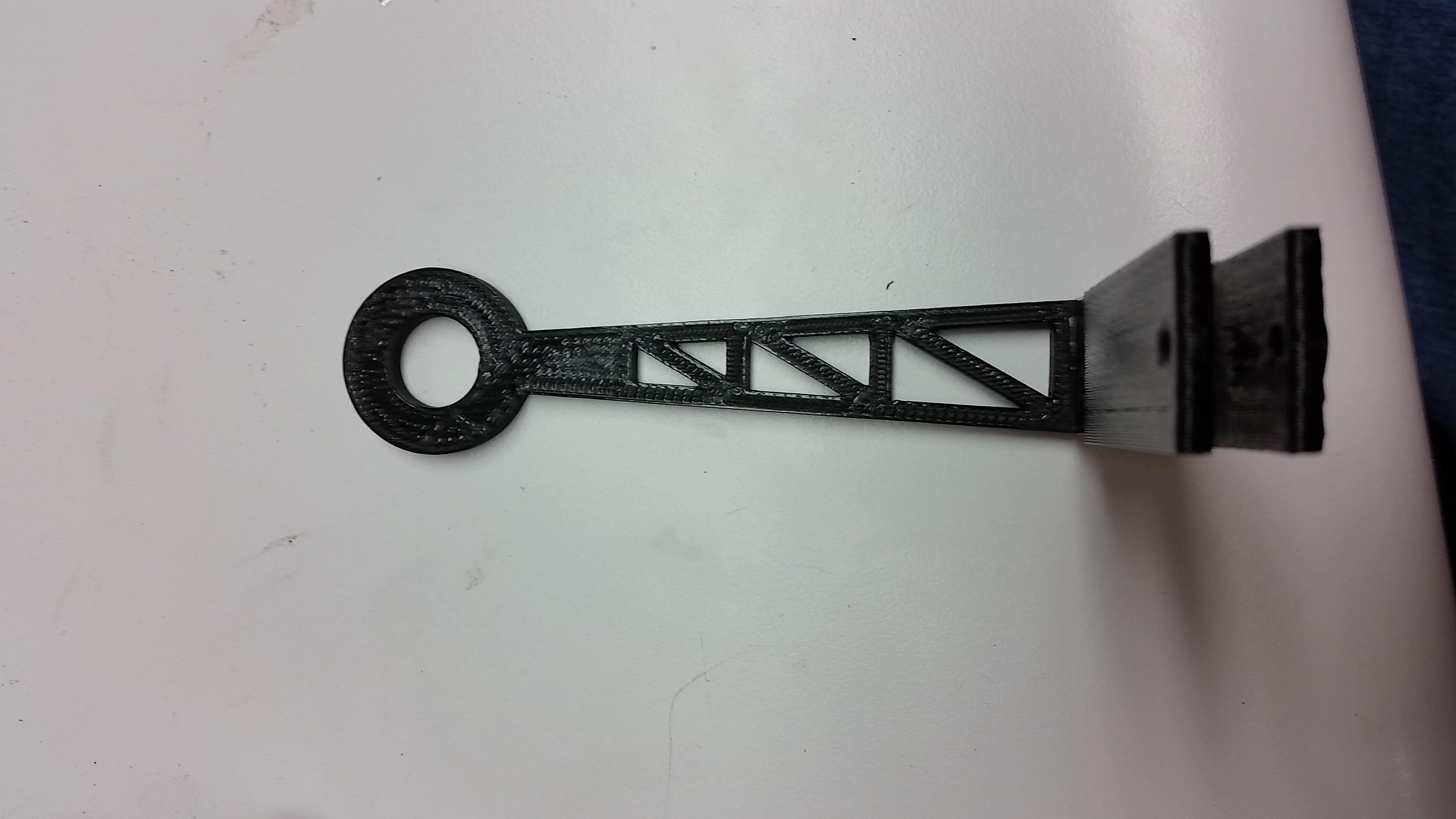 Prusa I3 wire holder and filament guide