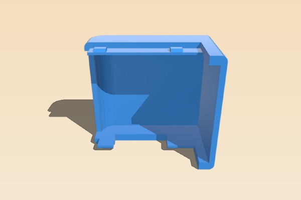 PP3DP UP! Mini Extruder Cover (Version 2) | 3d print model