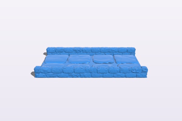 OpenForge Wyloch_True Tile-style Dungeon Stone Tiles | 3d print model