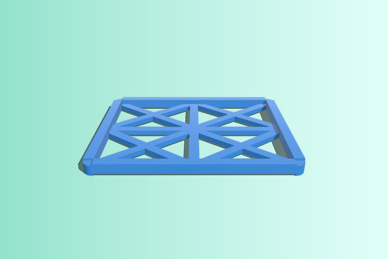 Covered stackable router_modem rack with lid