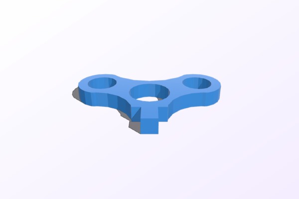 Wind Up Key for Extruder Motor | 3d print model