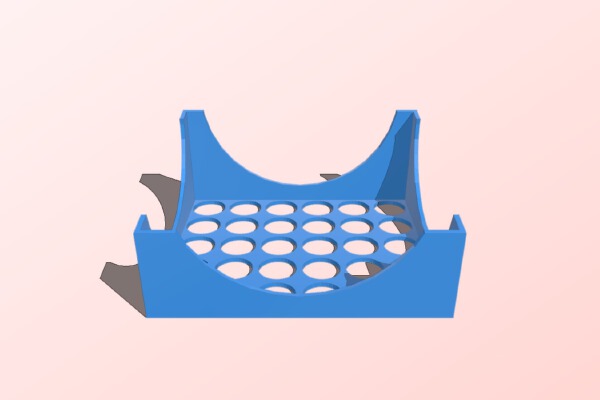 Silhouette Sketch Pen Holder (30 Pens) | 3d print model