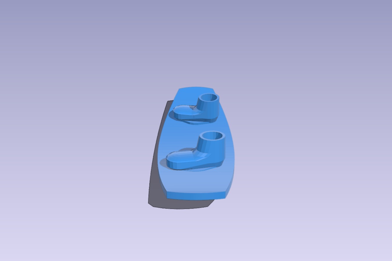 wakeboard simple cylinder bend