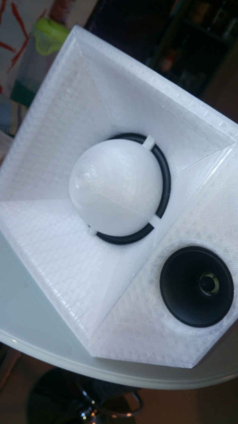 SAMH5 Long throw Speaker with Waveguide Phase Plug