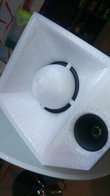 SAMH5 Long throw Speaker with Waveguide Phase Plug | 3d print model