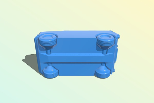 Sport Coupe Car Toy - LeFab Shop Remix | 3d print model