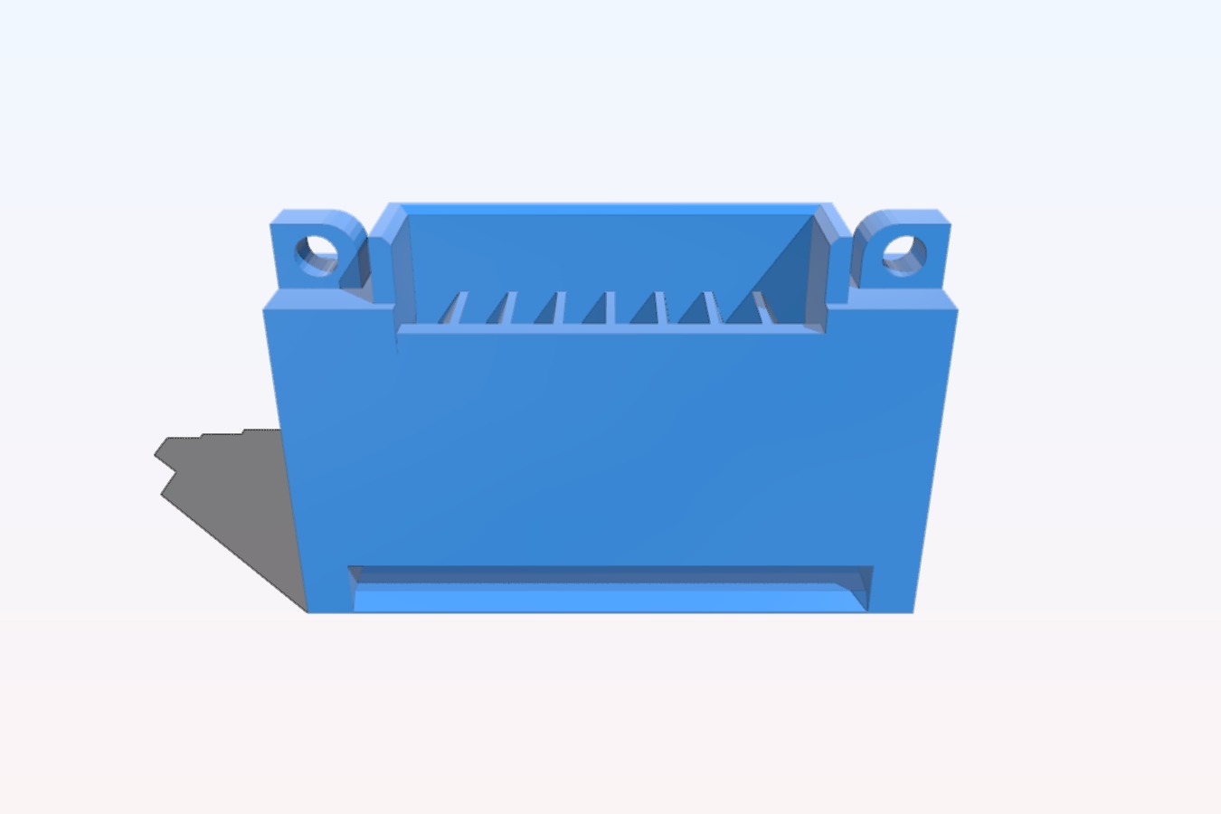 Super low CR10_Ender3 part fan duct for mounting Mosquito hotend
