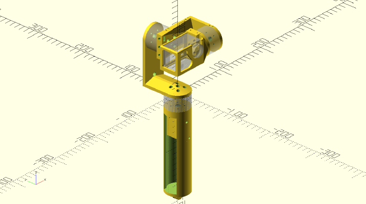 3 axis gimbal | 3d print model