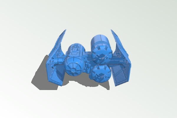 TIE Heavy Bomber v1 | 3d print model